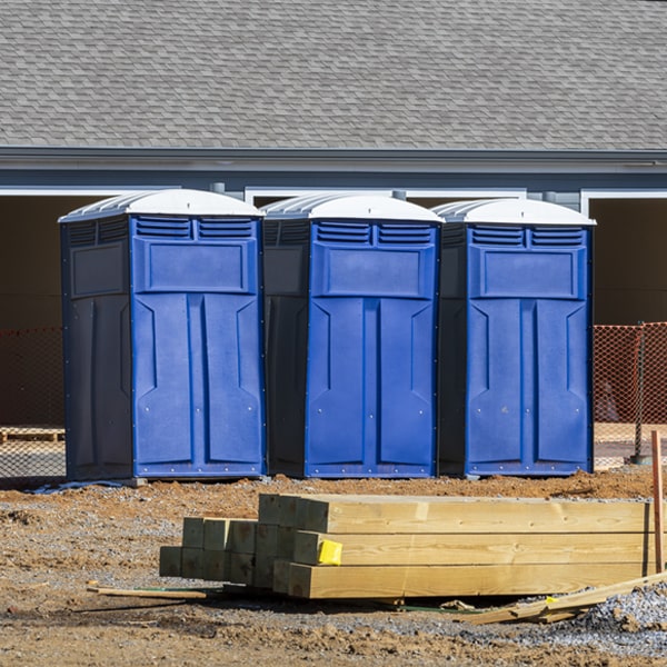 are there any restrictions on where i can place the portable restrooms during my rental period in Doctors Inlet Florida